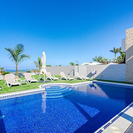 Villa Elisabetta, Luxury Villa With Heated Pool Ocean View In Adeje, Tenerife Costa Adeje  Exterior foto