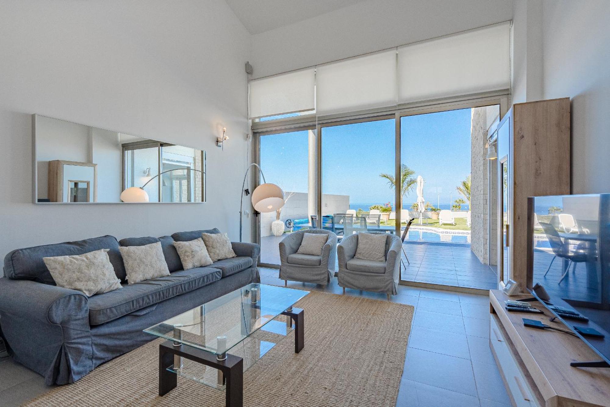Villa Elisabetta, Luxury Villa With Heated Pool Ocean View In Adeje, Tenerife Costa Adeje  Exterior foto