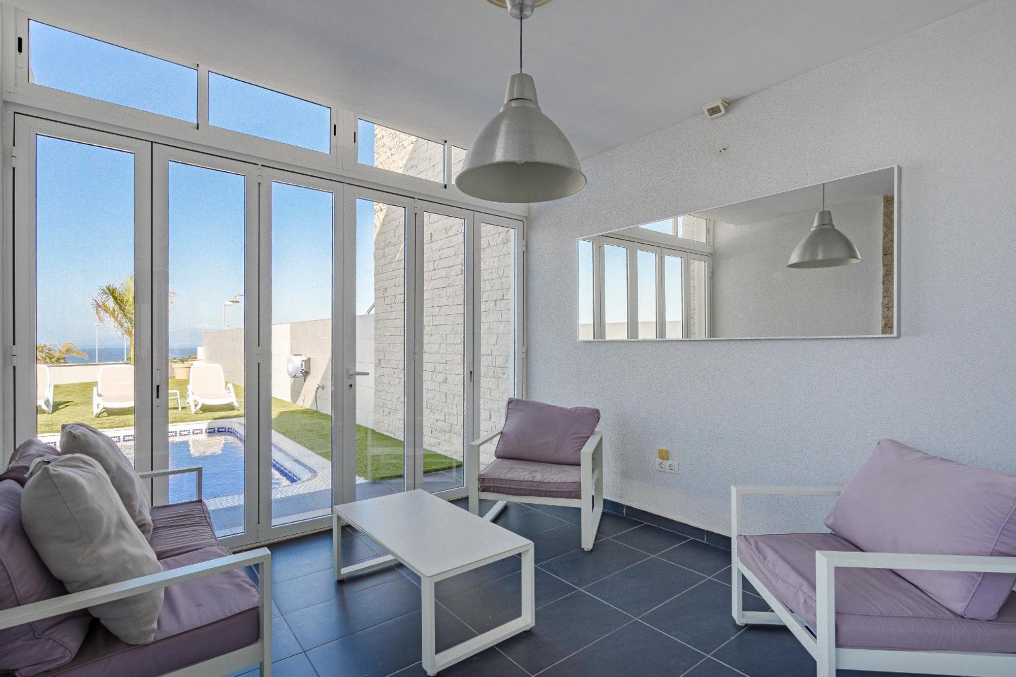 Villa Elisabetta, Luxury Villa With Heated Pool Ocean View In Adeje, Tenerife Costa Adeje  Exterior foto