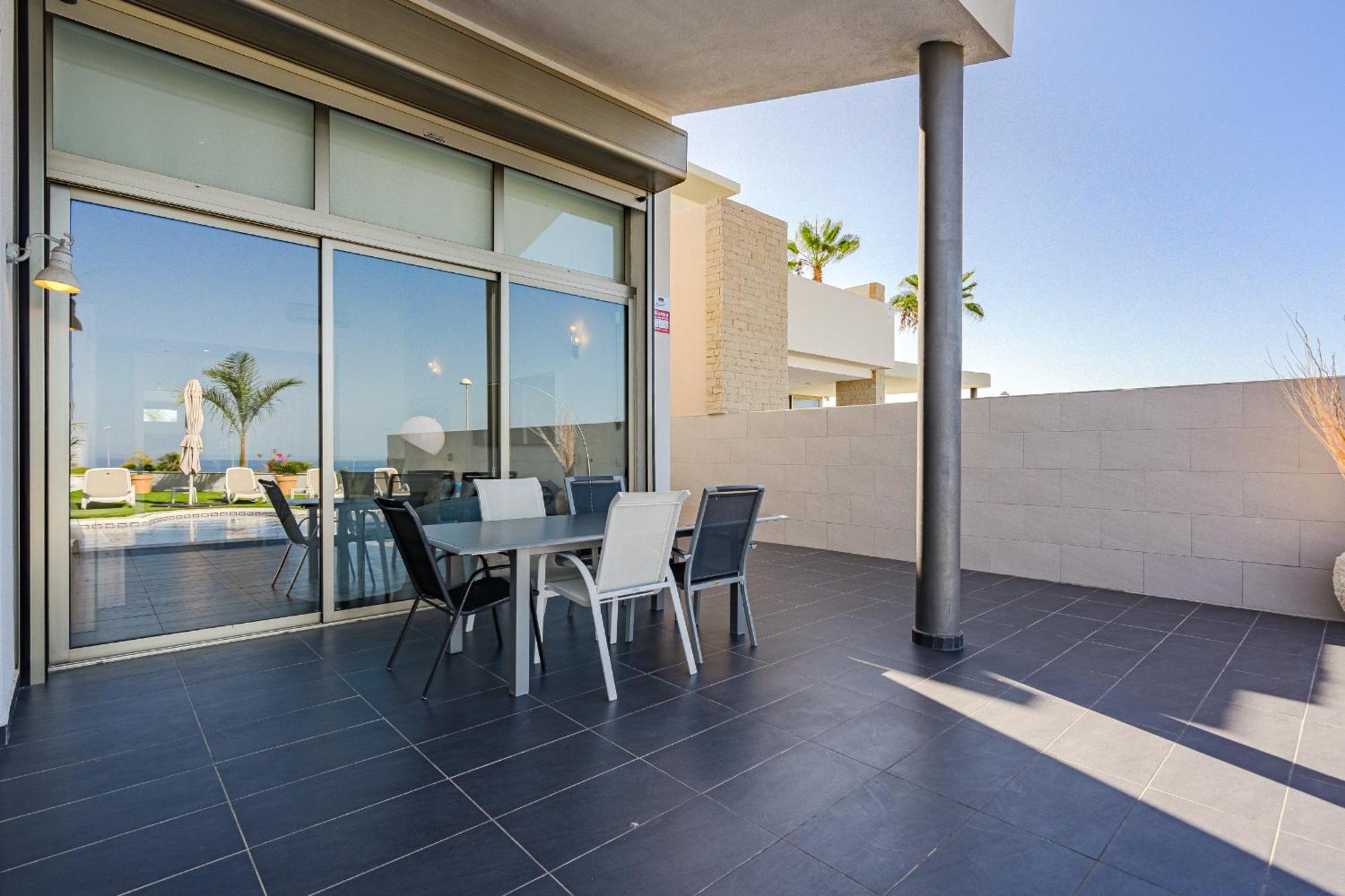 Villa Elisabetta, Luxury Villa With Heated Pool Ocean View In Adeje, Tenerife Costa Adeje  Exterior foto